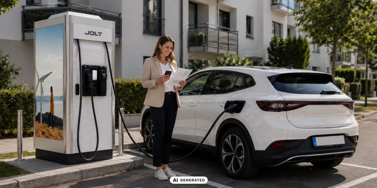 An urban moment – charging as part of everyday life