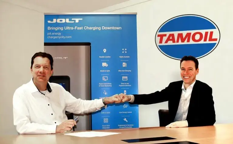 JOLT and Tamoil to bring ultra-fast EV charging to Tamoil stations in the Netherlands