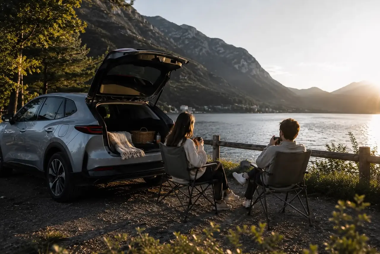 Ladepause statt Tankstopp: Reisen mit dem E-Auto